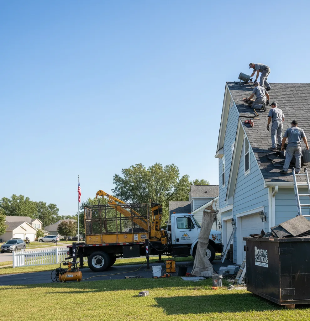 Roof Repair in Martinsville